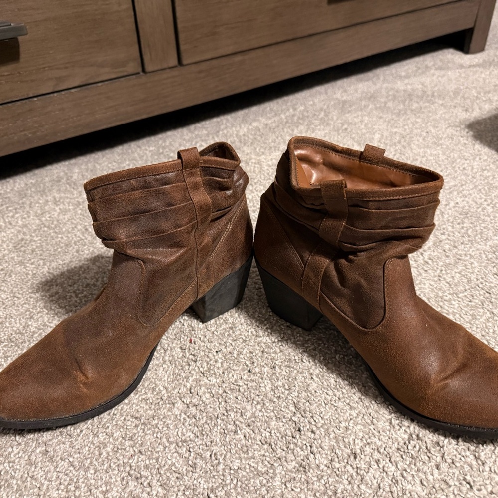 Brown Ankle Boots